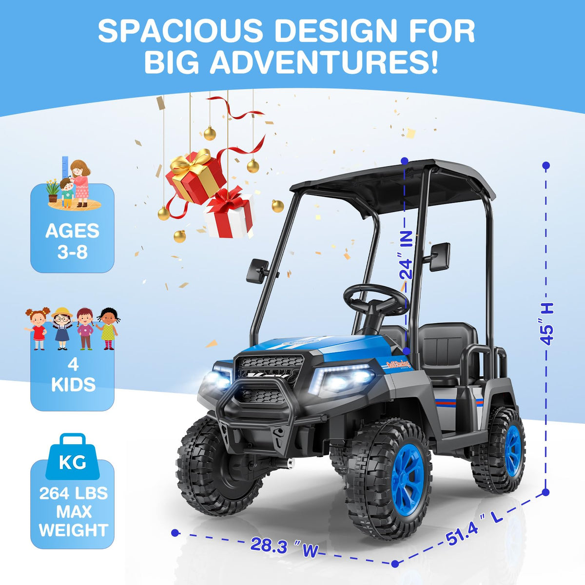 24V Kids Ride on Car B870