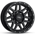 20x9 inch Off-Road Wheels 8x165.1 Bolt Pattern -12mm Offset Black Rims O279693