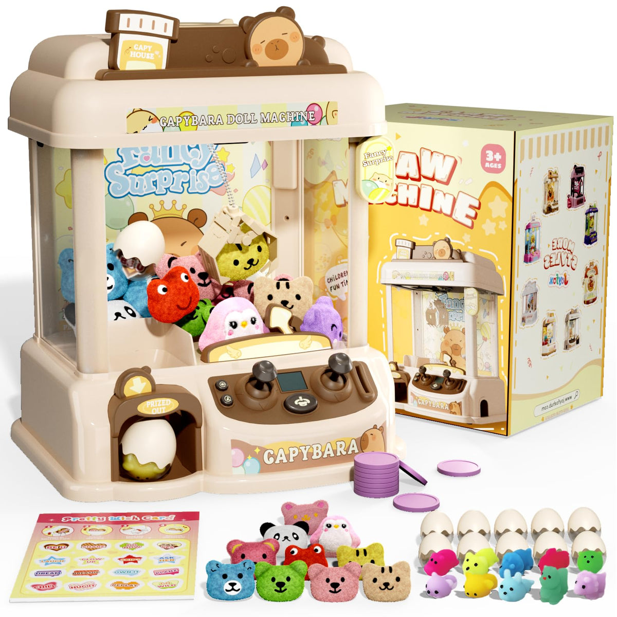 Claw Machine with 30 Starter Prizes H710652