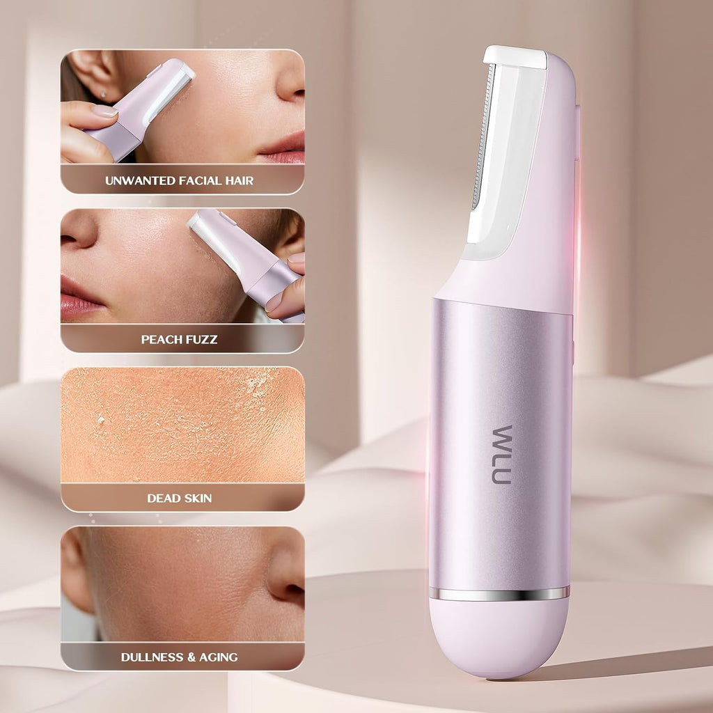 Lavender Purple Facial Razor A50549