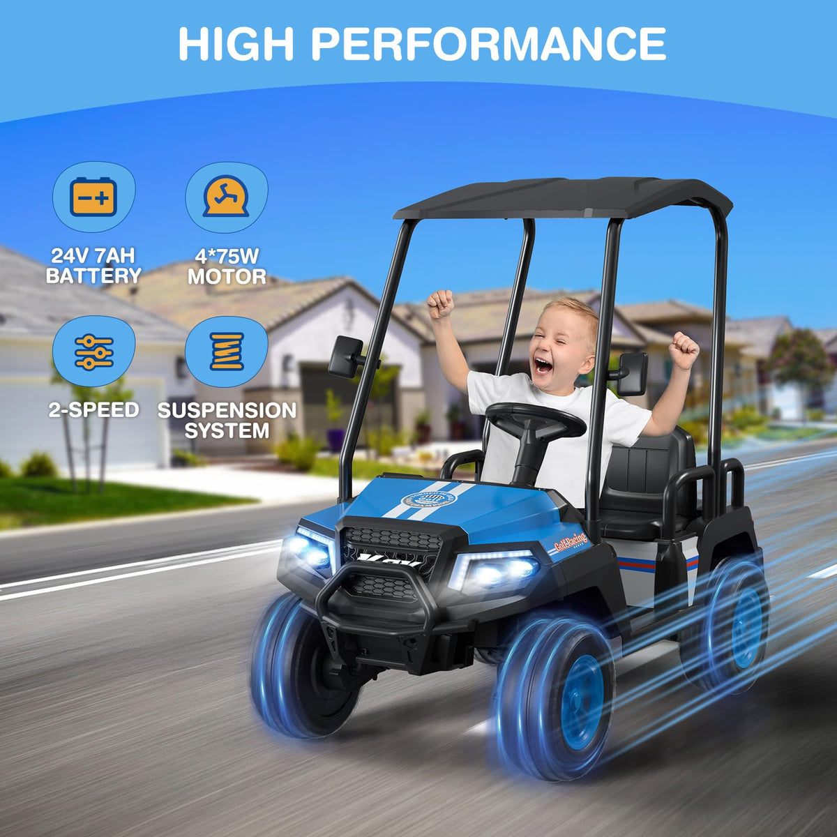 24V Kids Ride on Car B870