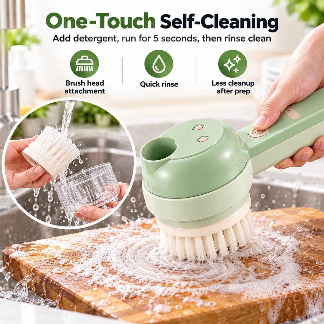 4 in 1 Wireless Electric Vegetable Chopper O55725