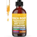 Organic Maca Root Liquid Drops with Ashwagandha 2oz S3910