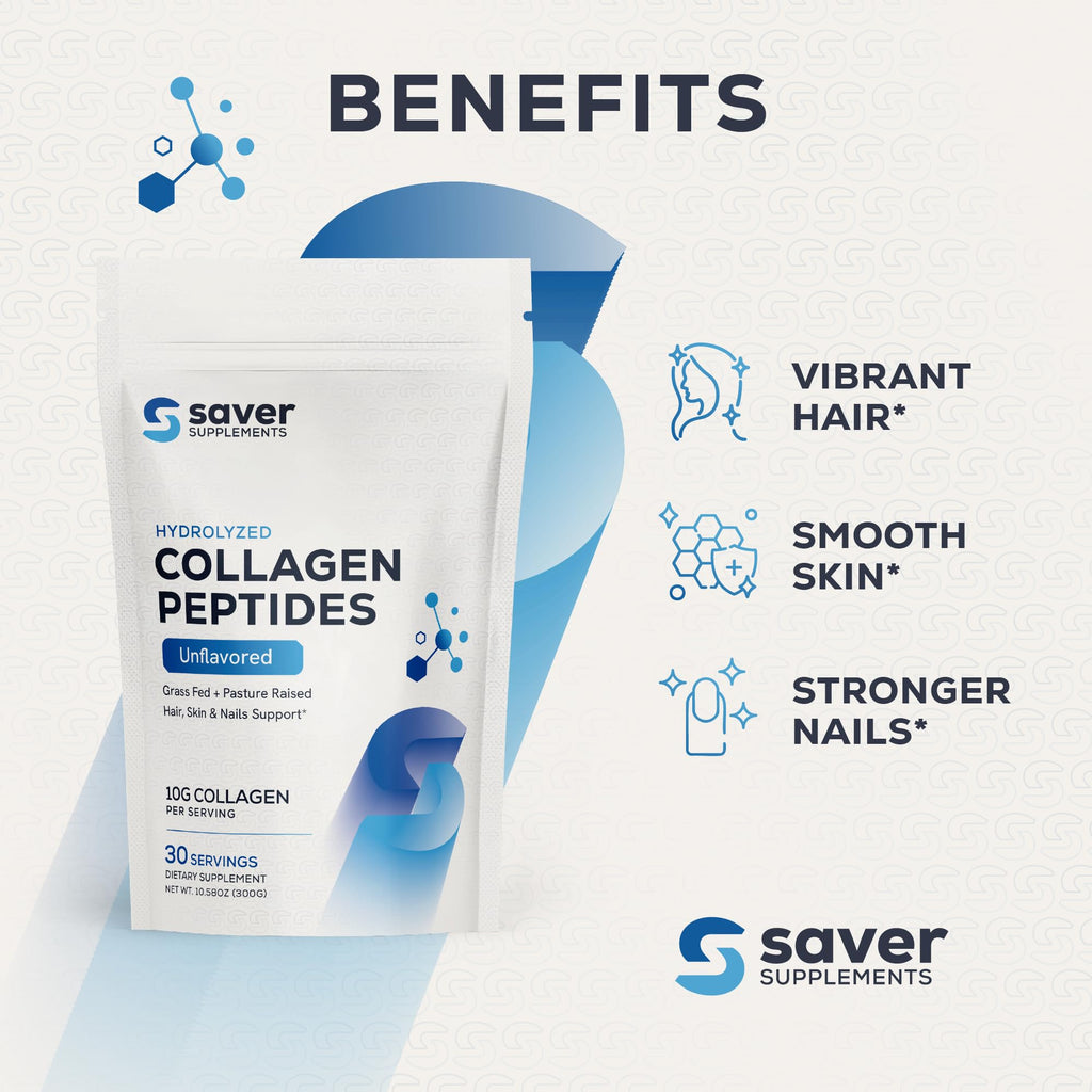 Collagen Peptides Powder, Unflavored, 10.58 oz T32687