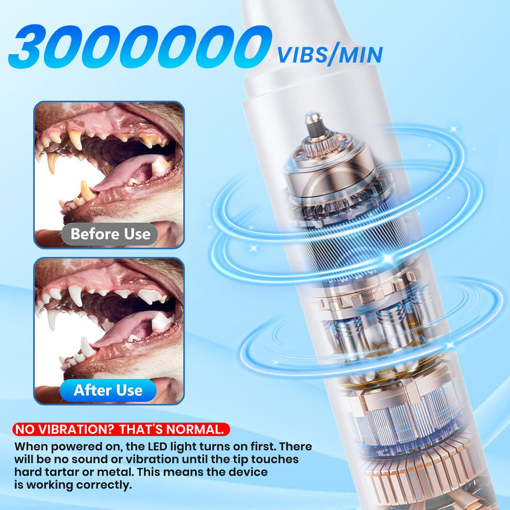 Dog Plaque Remover for Teeth with UV Sanitizing Chamber X92736