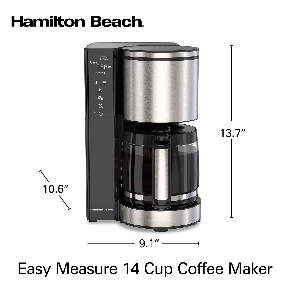 14 Cup Programmable Drip Coffee Maker Z162339