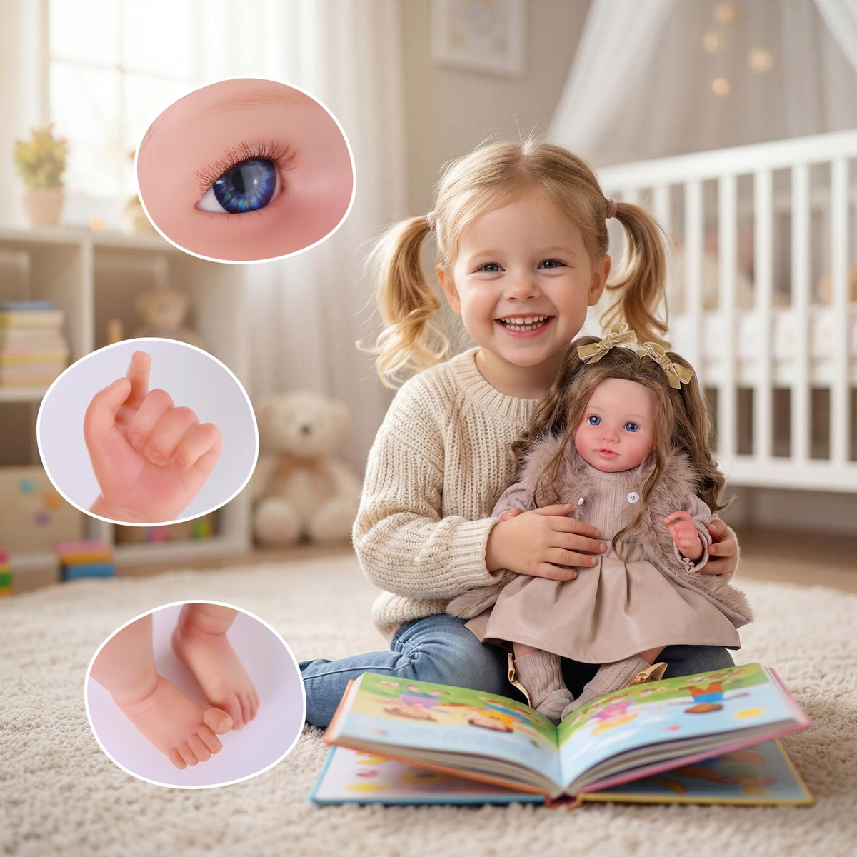 20 Inch Reborn Baby Dolls J50416