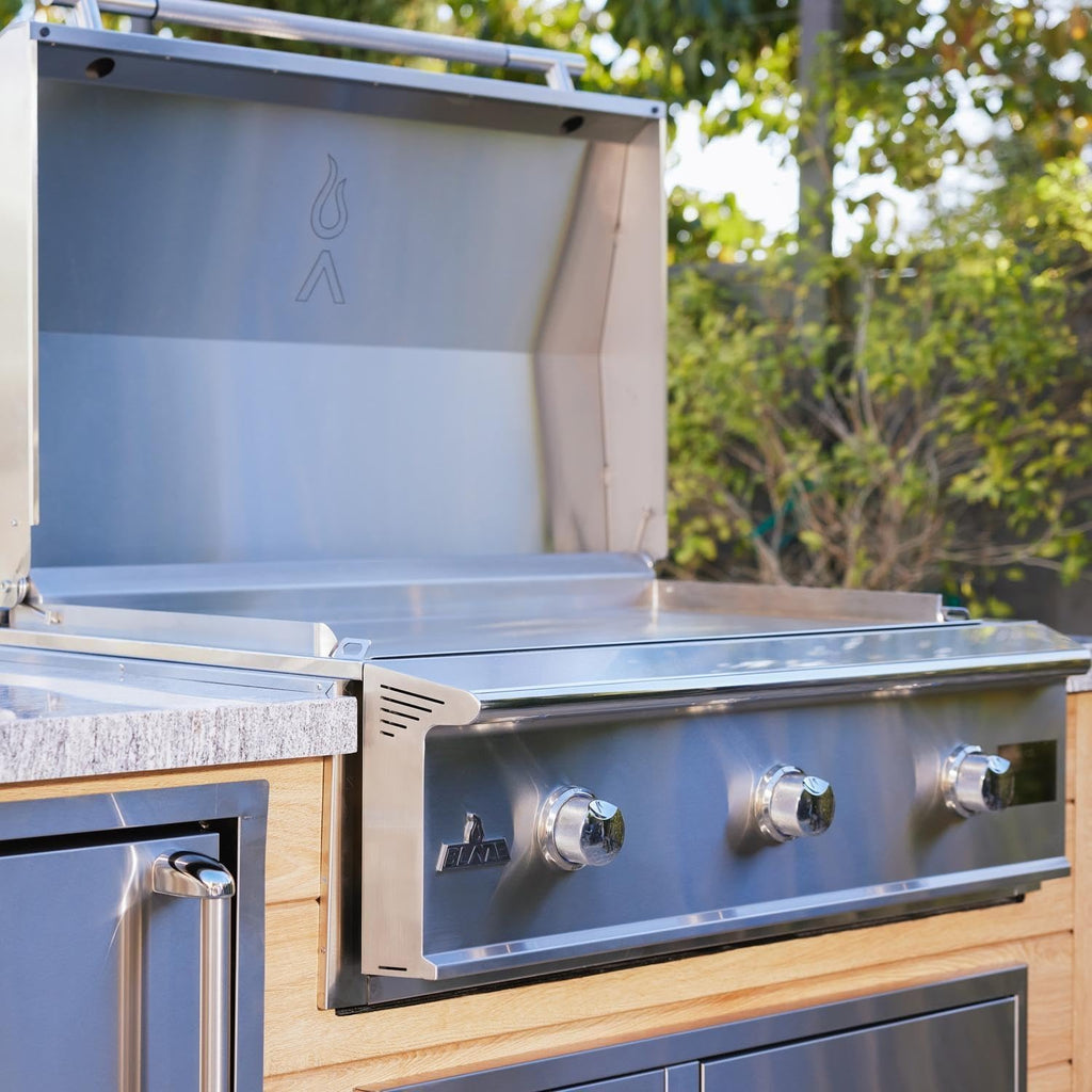 40-Inch Built-In Propane Gas Griddle with Stainless Steel Surface M55423