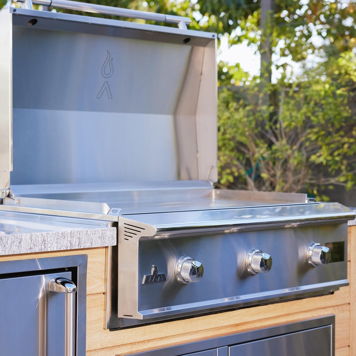 40-Inch Built-In Propane Gas Griddle with Stainless Steel Surface M55423