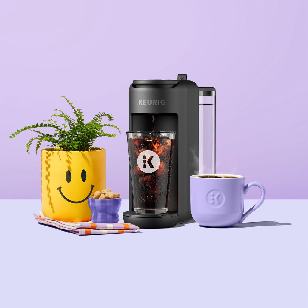 Single-Serve K-Cup Pod Coffee Maker, 3 Cup Sizes, 50 oz Removable Reservoir, Matte Black P3740