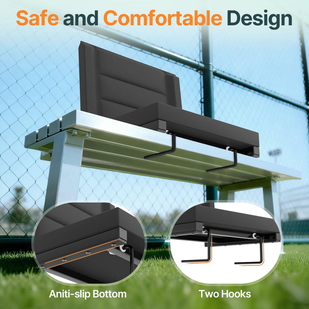 Stadium Seats with Back Support C4643