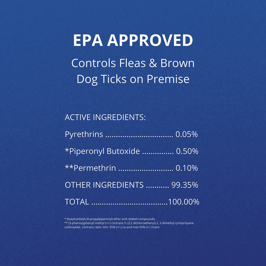 Water-Based Flea & Tick Spray for Dogs, 40 fl oz S28618