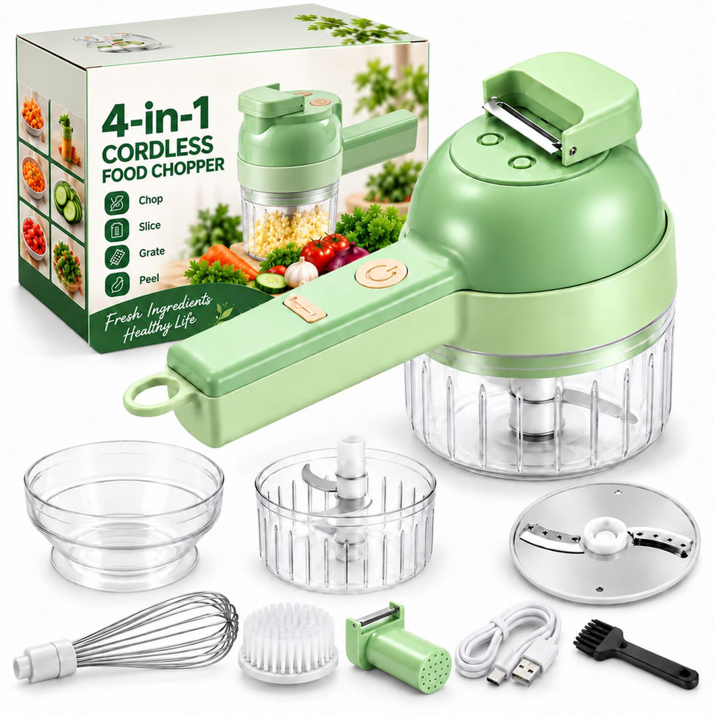 4 in 1 Wireless Electric Vegetable Chopper O55725