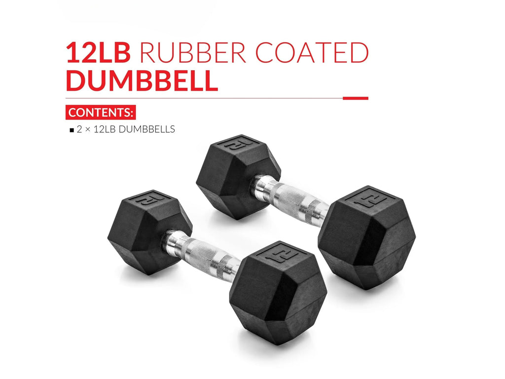12 lb Hex Dumbbell Pair C5718