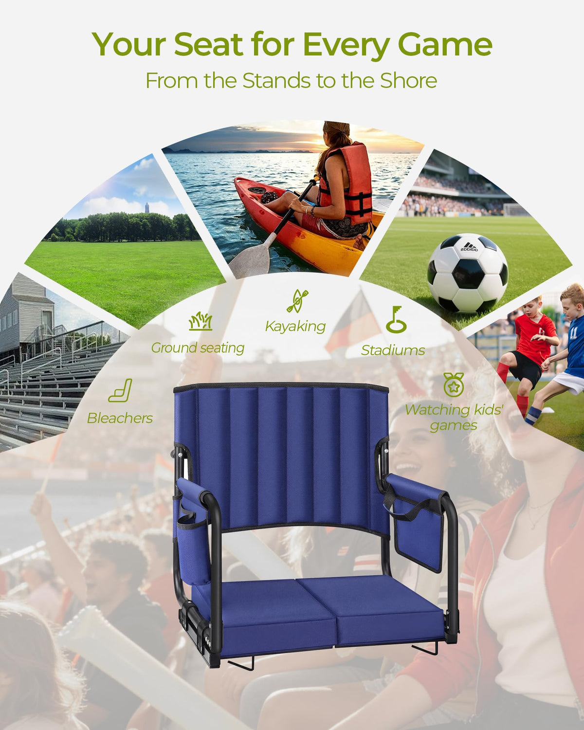 Stadium Seats with Back Support P2588