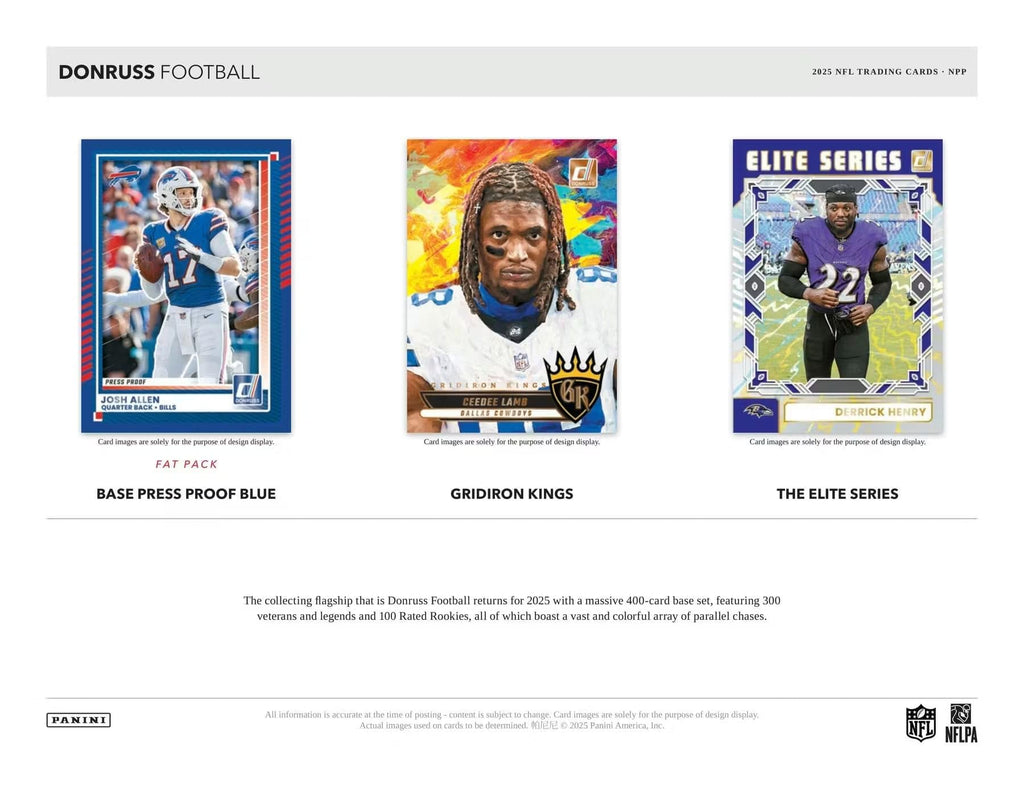 2025 Donruss Football 24-Pack Box U64226
