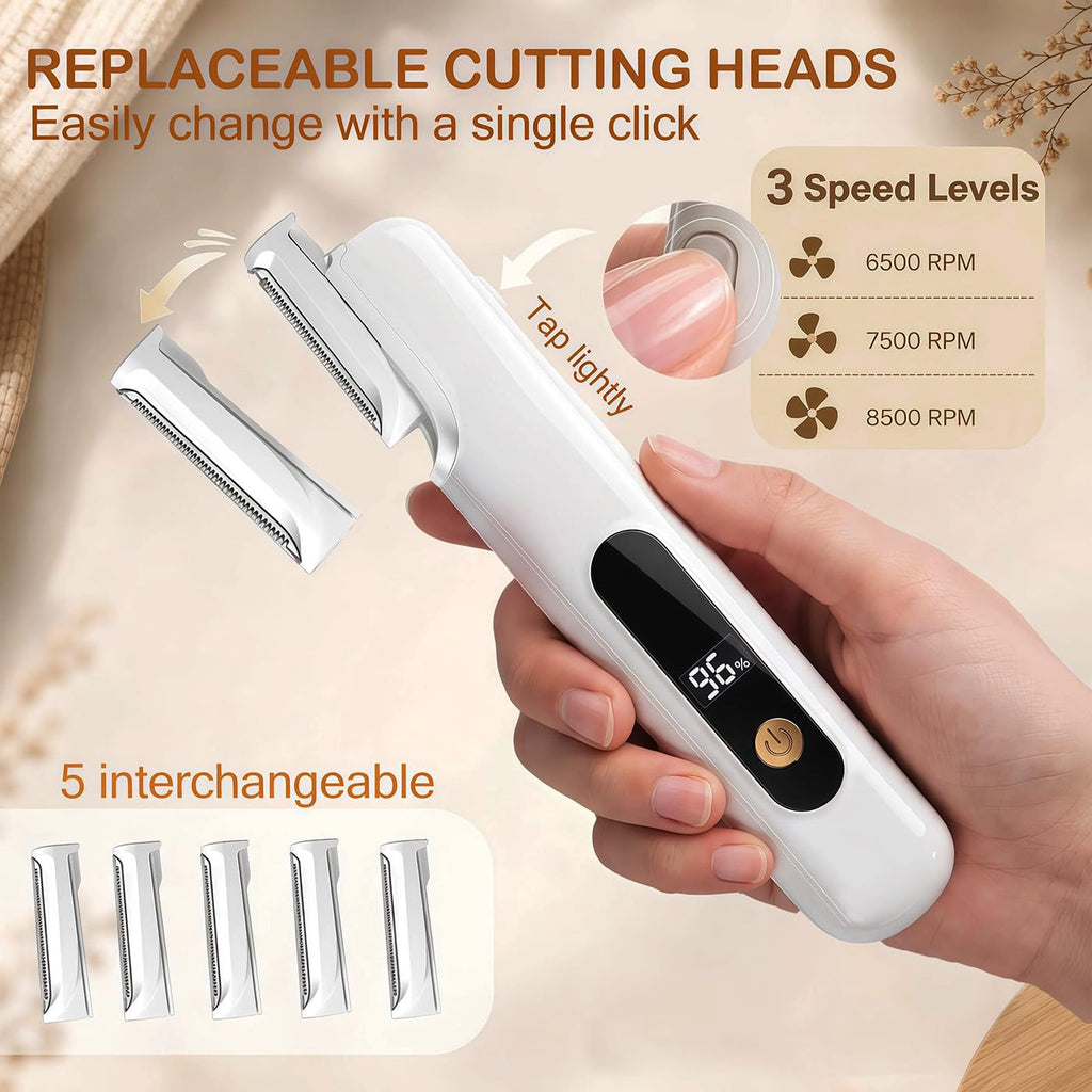 Sonic Dermaplane Razor with 5 Refill Blades S356880