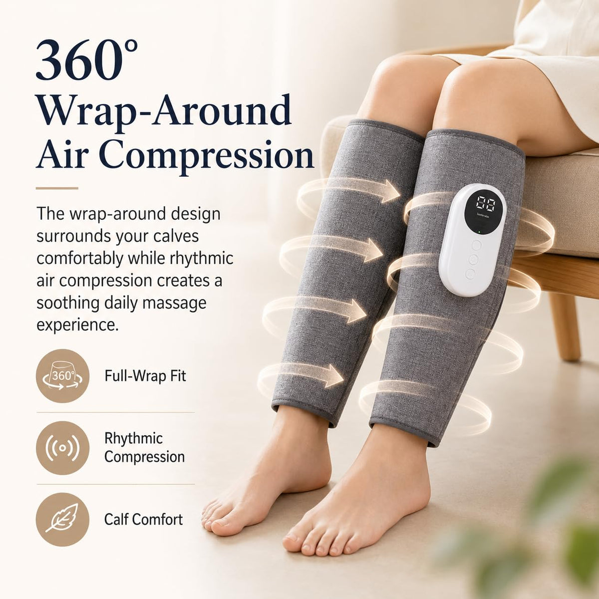 Leg Massager Calf Massage Wraps A890119