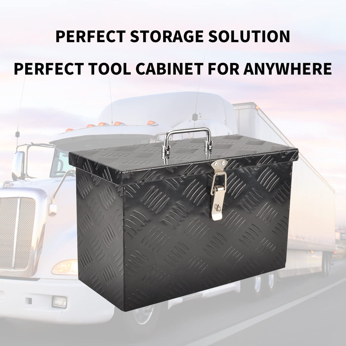 Aluminum Truck Tool Box with Top Handle C346509