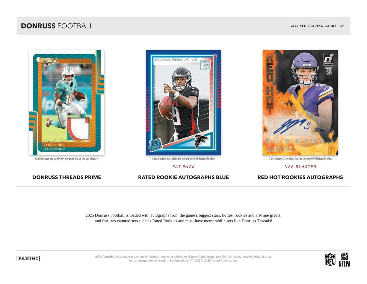 2025 Donruss Football 24-Pack Box U64226