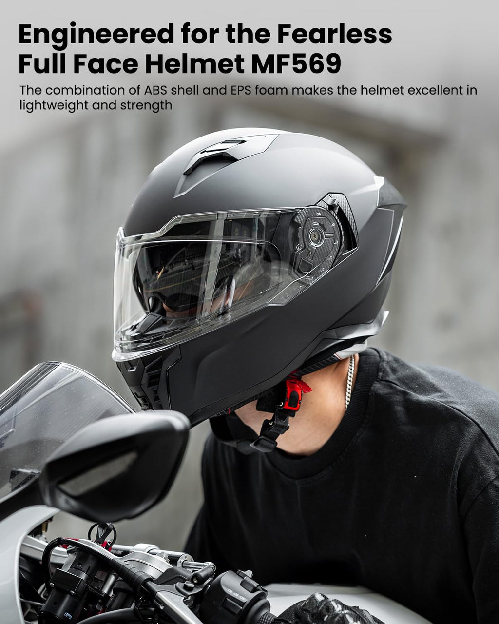 Full Face Motorcycle Helmet DOT Approved L8510