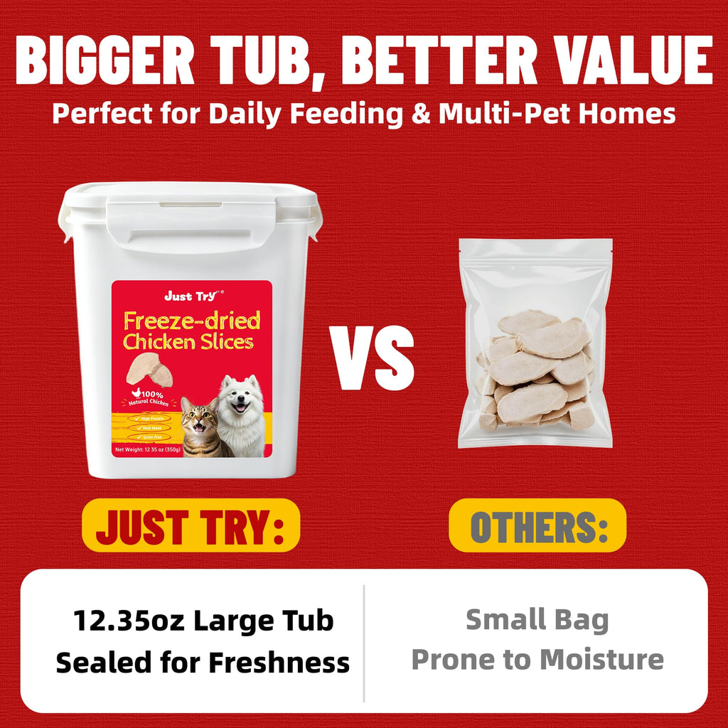 Freeze Dried Chicken Breast Cat & Dog Treats B91248