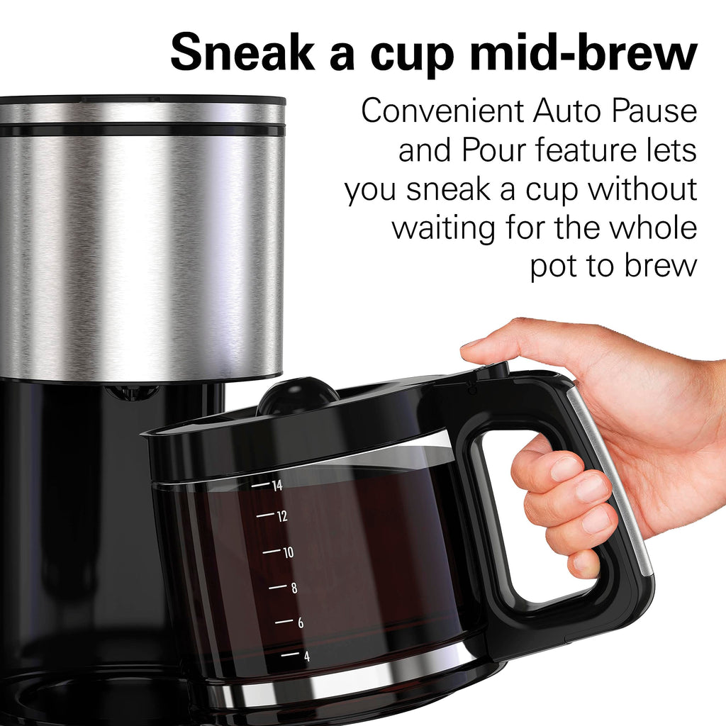 14 Cup Programmable Drip Coffee Maker Z162339