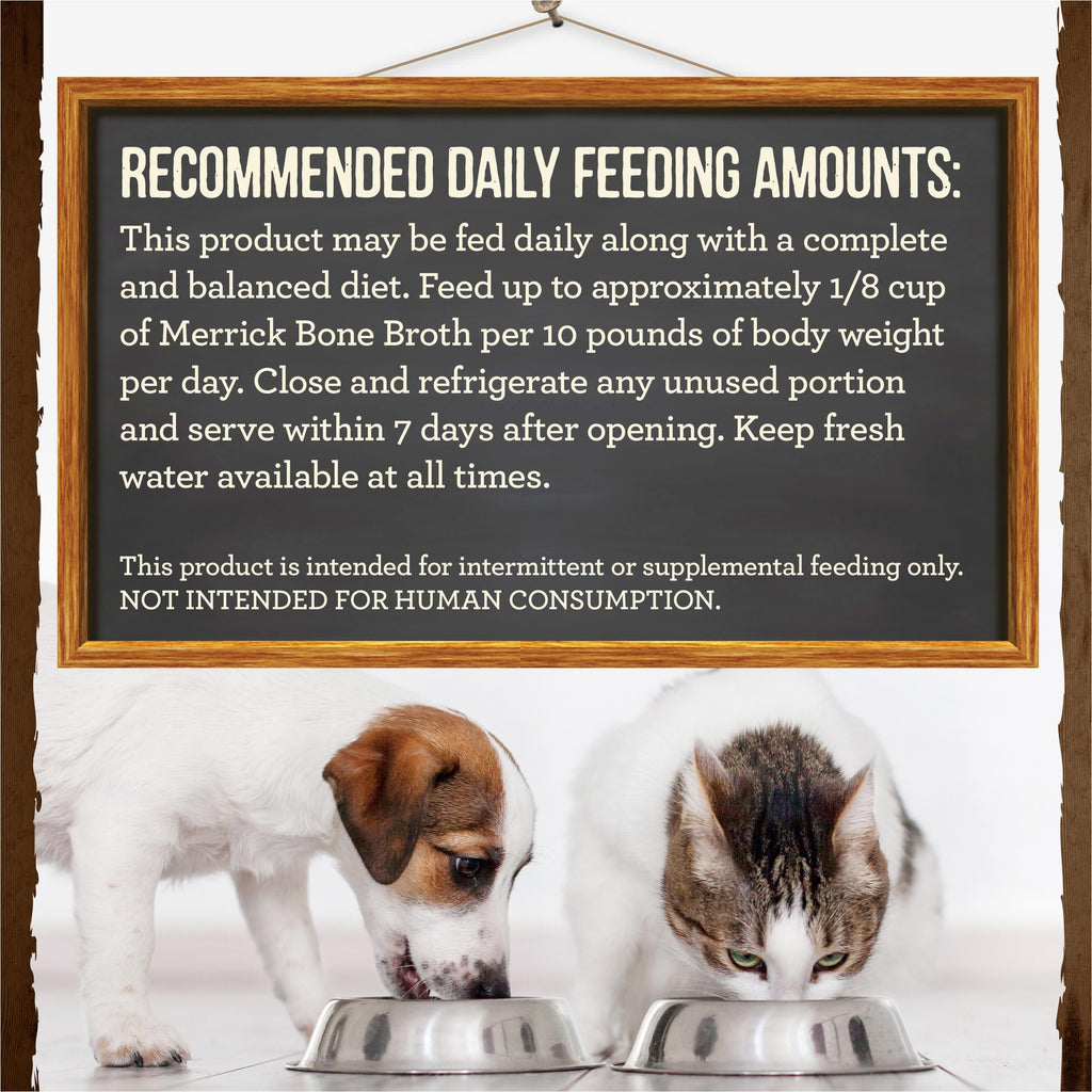 Grain Free Beef Bone Broth Dog and Cat Food Topper 16 oz D712750