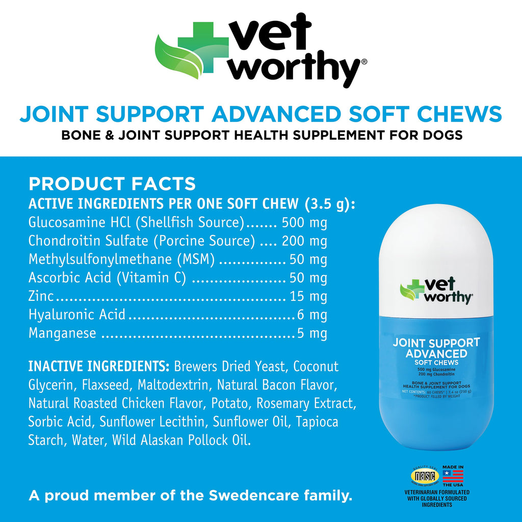 Joint Support Soft Chews for Dogs 60ct Q271