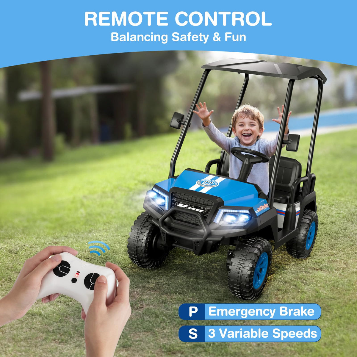 24V Kids Ride on Car B870