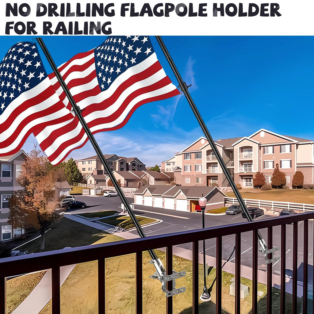 Aluminum Flag Pole Bracket for 1" Diameter Flagpole T14337