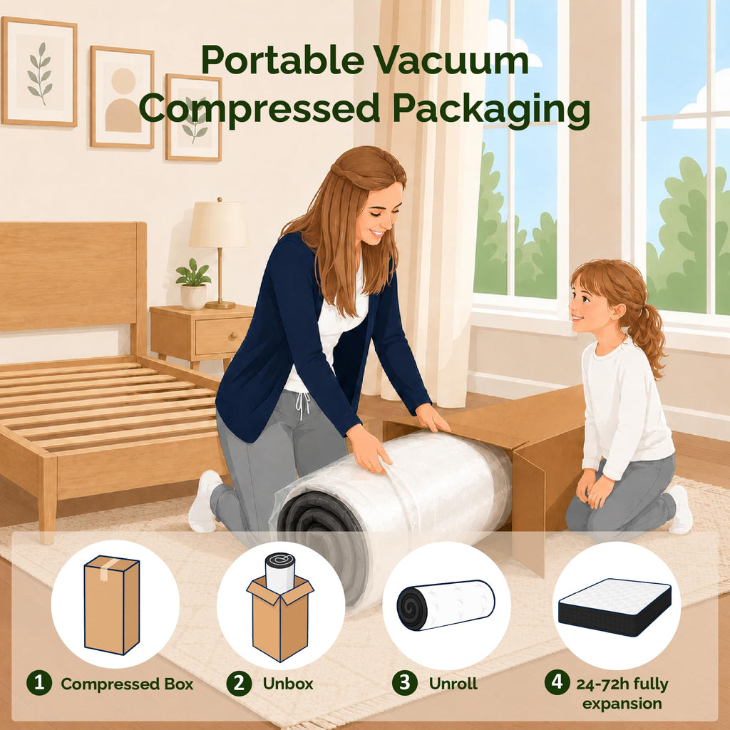 Full Size 12 Inch Hybrid Innerspring Mattress K82006