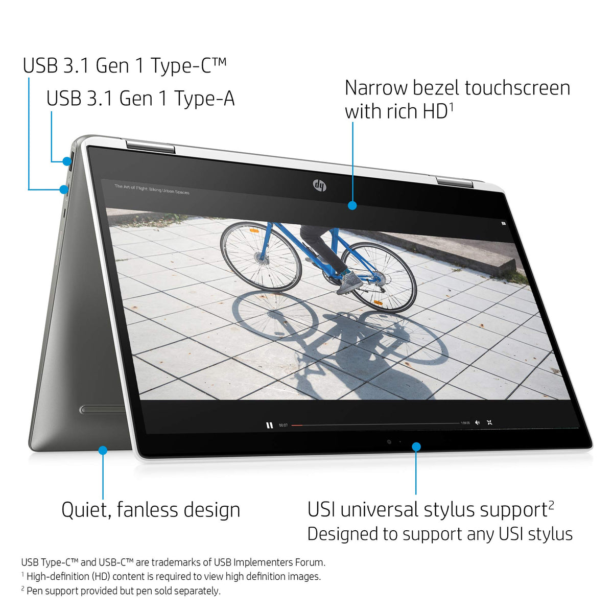 14-inch HD Touchscreen Chromebook F329