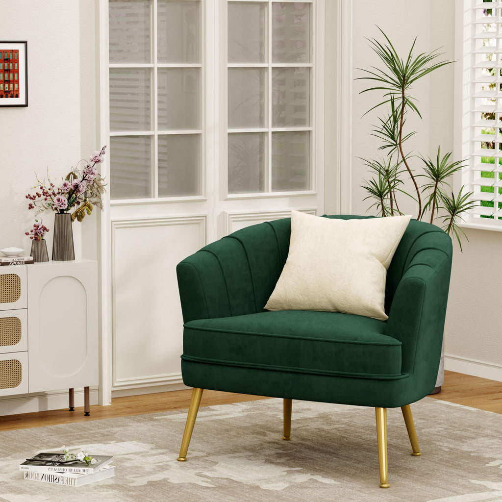 Velvet Accent Chair I623