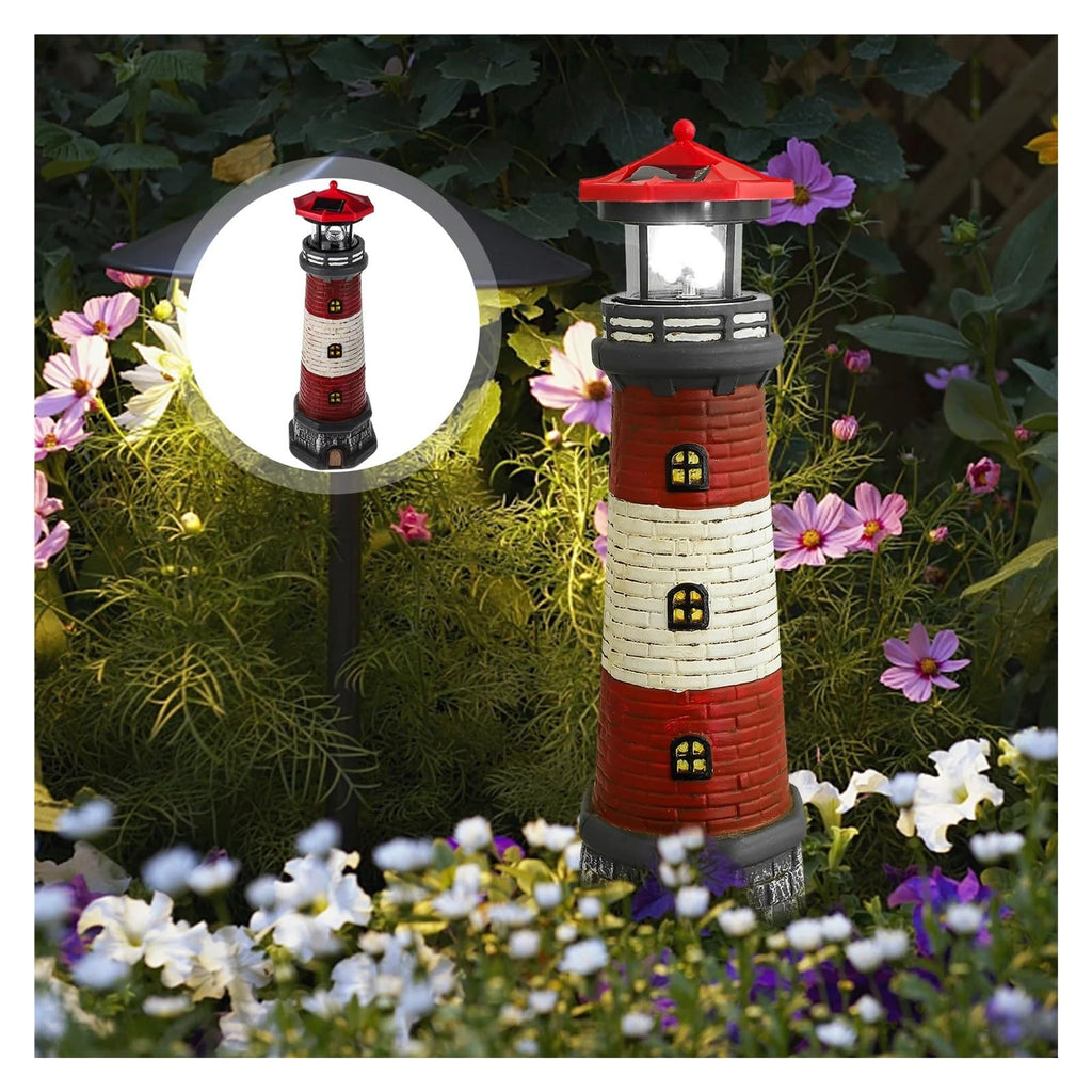 Solar Powered Lighthouse C40829