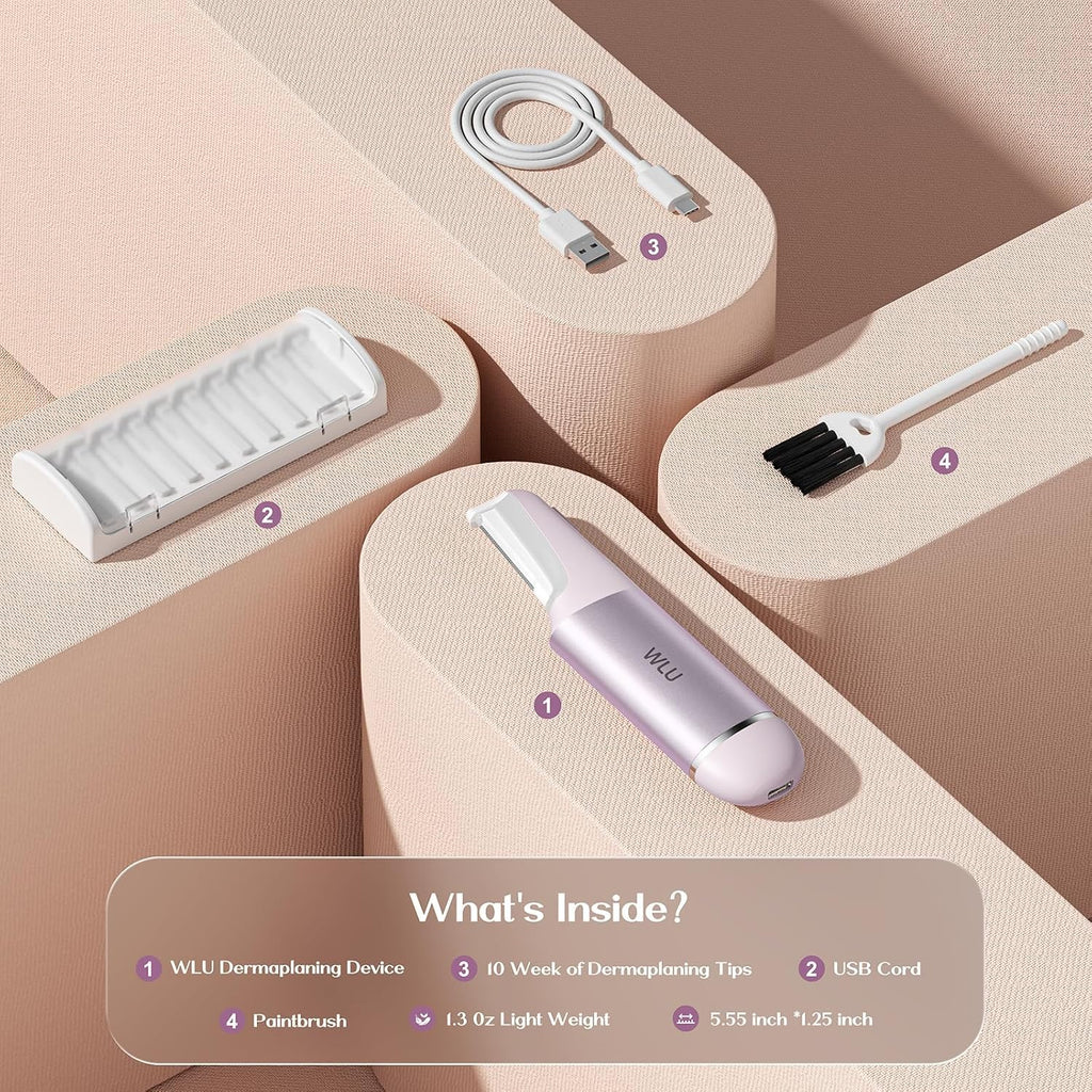 Lavender Purple Facial Razor A50549