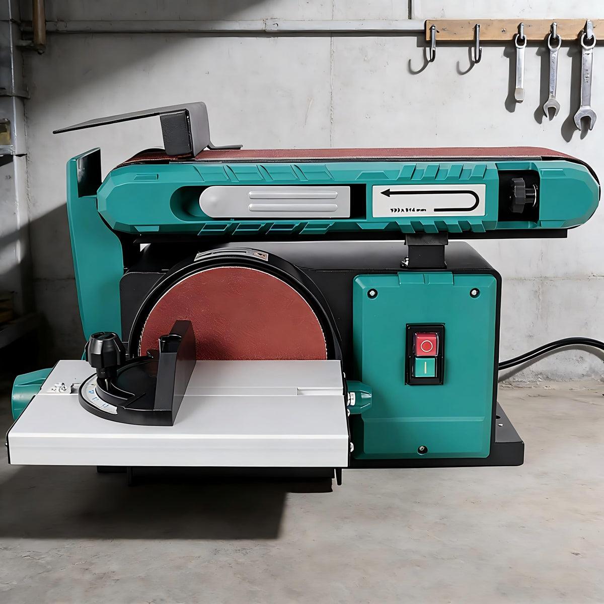 4" x 36" Belt 6" Disc Sander Combo, 120V/60Hz Bench Sander Z3055