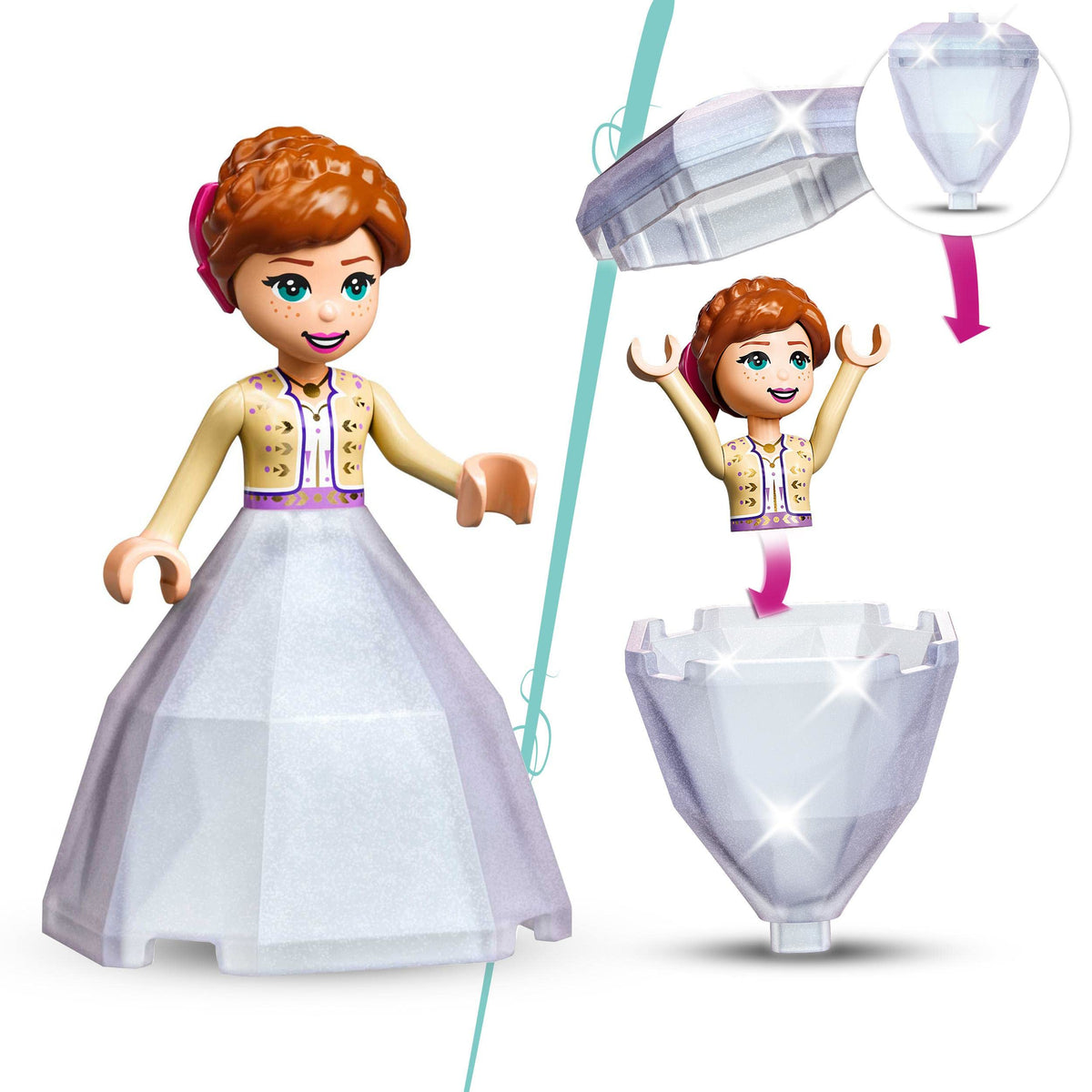 Building Toy with Mini Doll X490