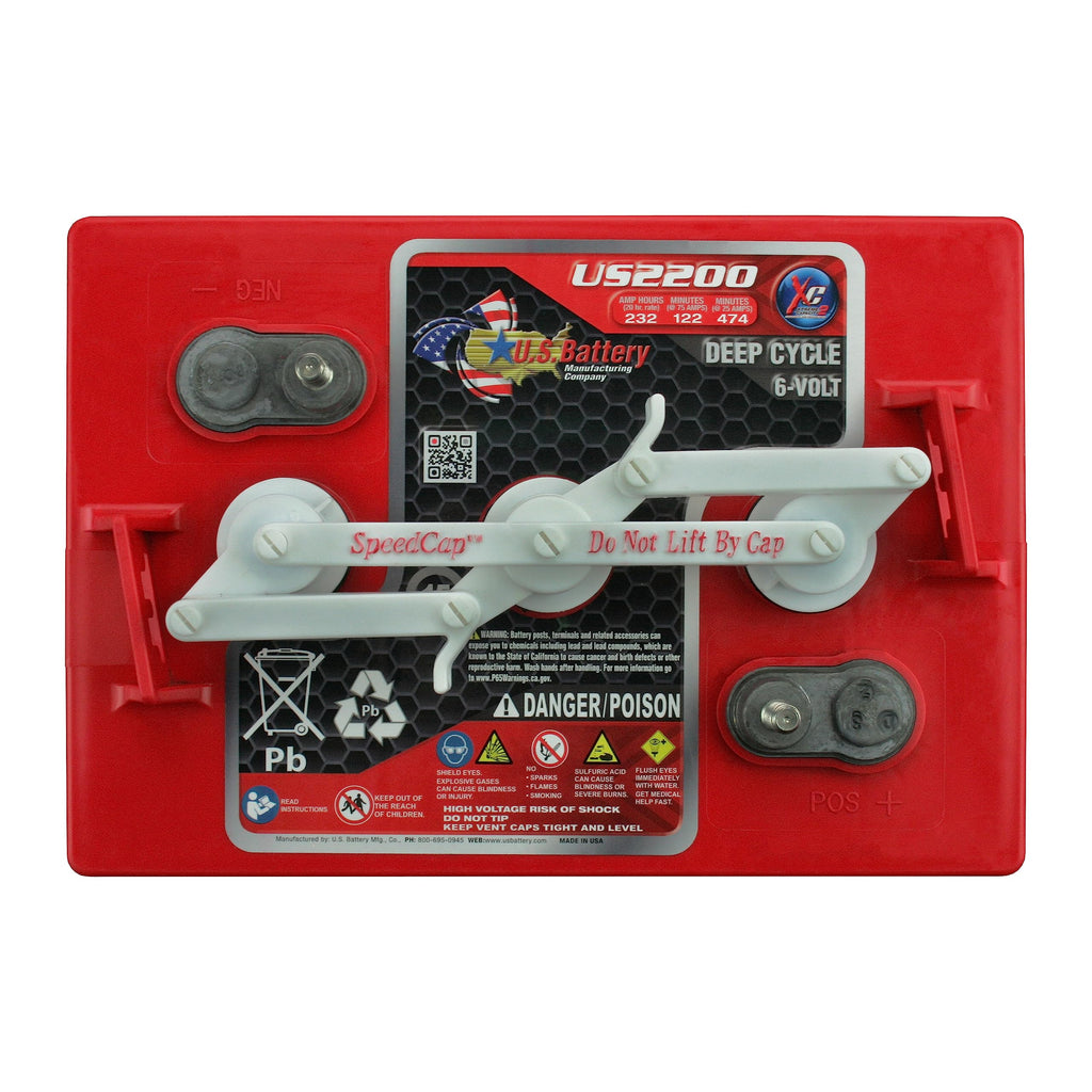 6V Deep Cycle Battery 4 Pack U543
