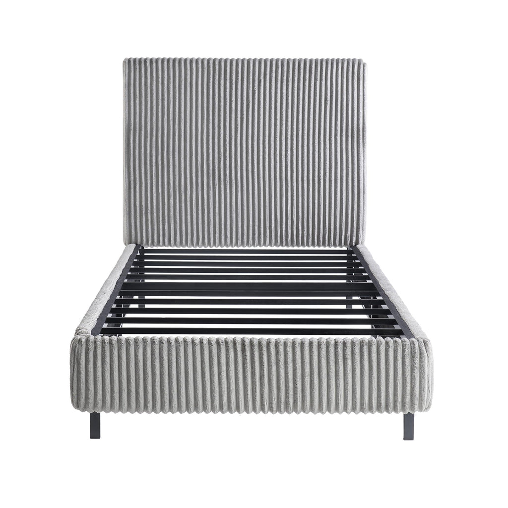 Upholstered Bed Frame with Headboard O41699