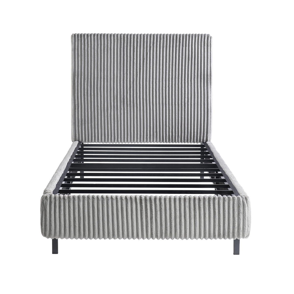 Upholstered Bed Frame with Headboard O41699