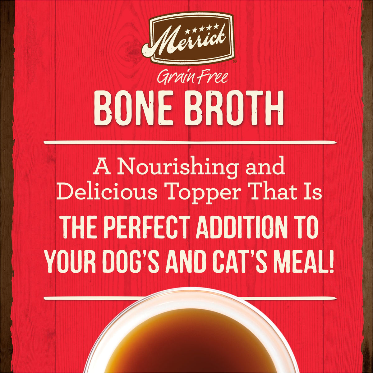Grain Free Beef Bone Broth Dog and Cat Food Topper 16 oz D712750