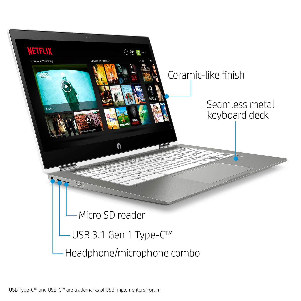 14-inch HD Touchscreen Chromebook F329