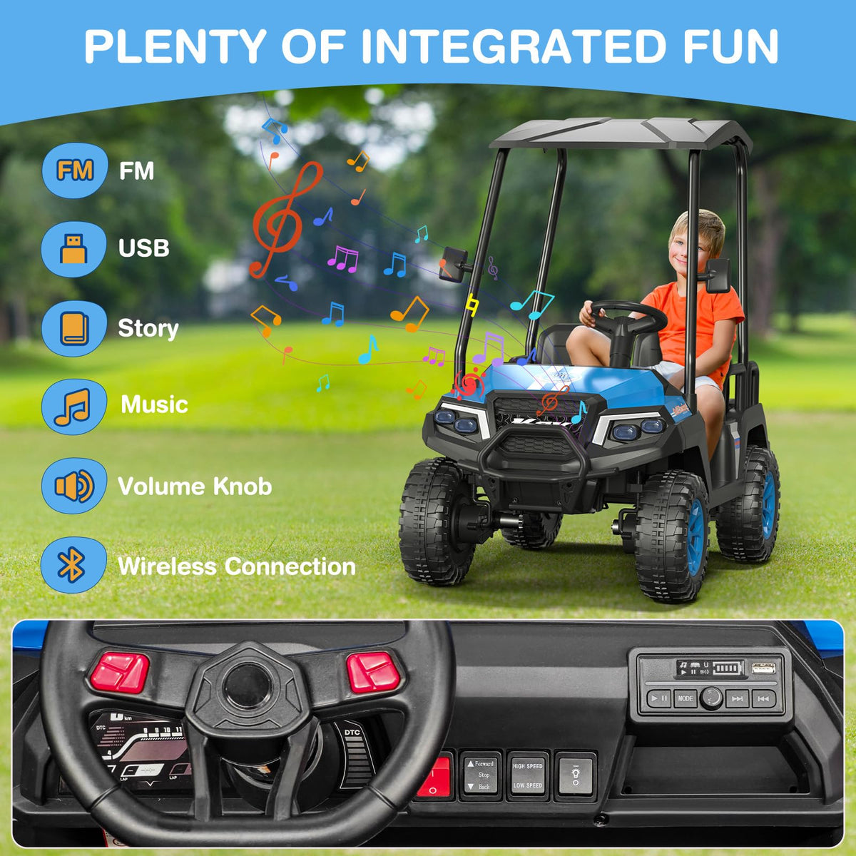 24V Kids Ride on Car B870