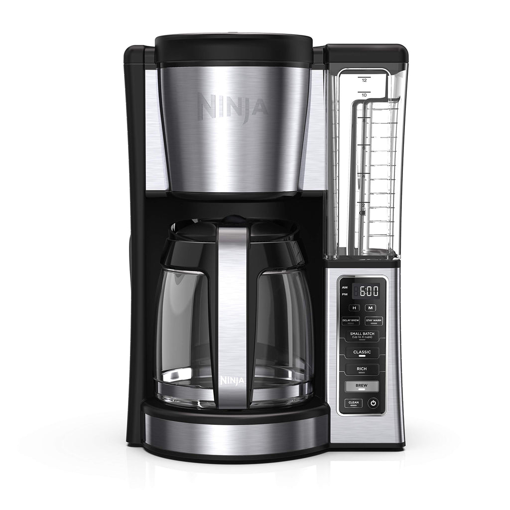 12 Cup Glass Carafe Stainless Steel Coffee Maker O886803