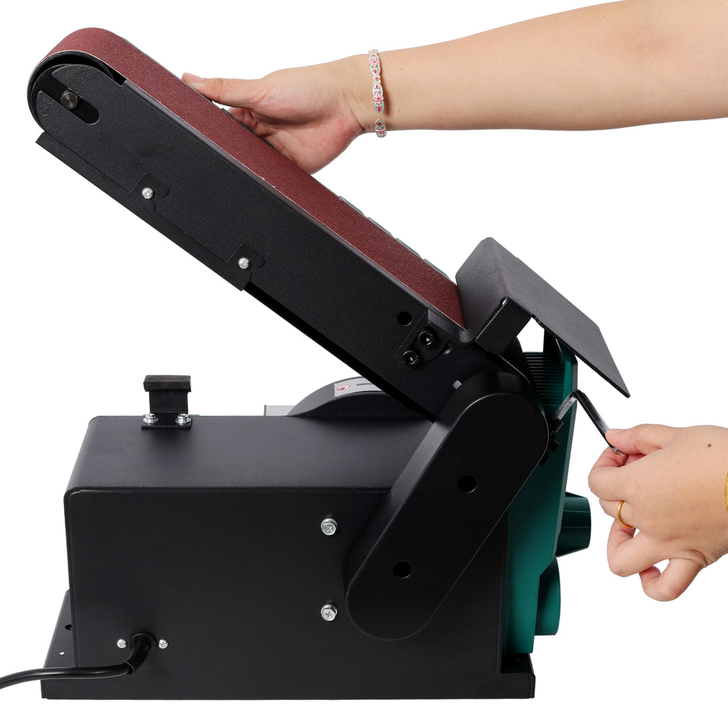 4" x 36" Belt 6" Disc Sander Combo, 120V/60Hz Bench Sander Z3055