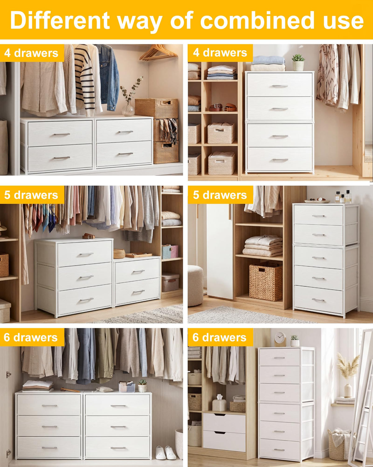 3 Drawers Dresser I229076