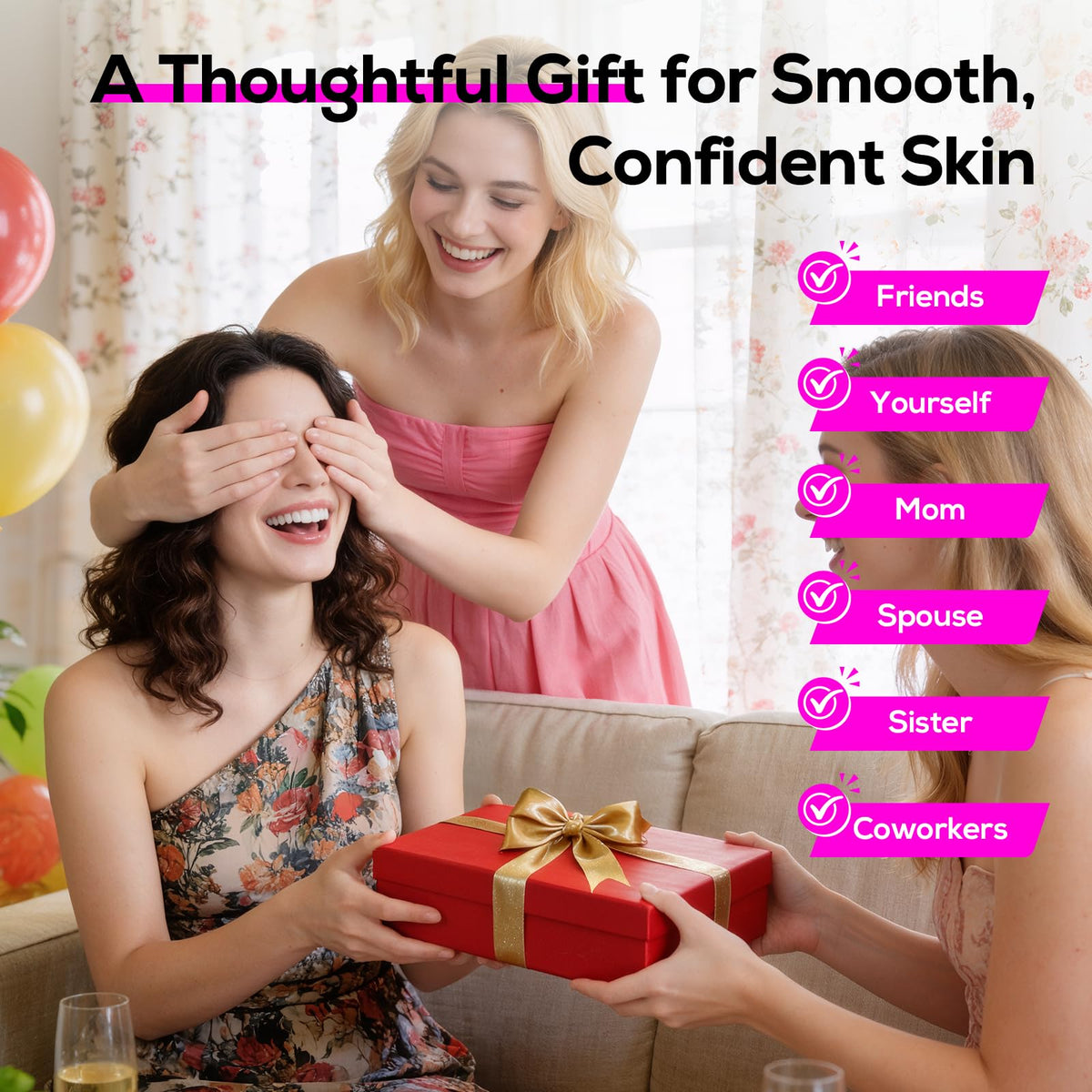 3 Speed Mini Electric Dermaplane Razor with LED Light D70803