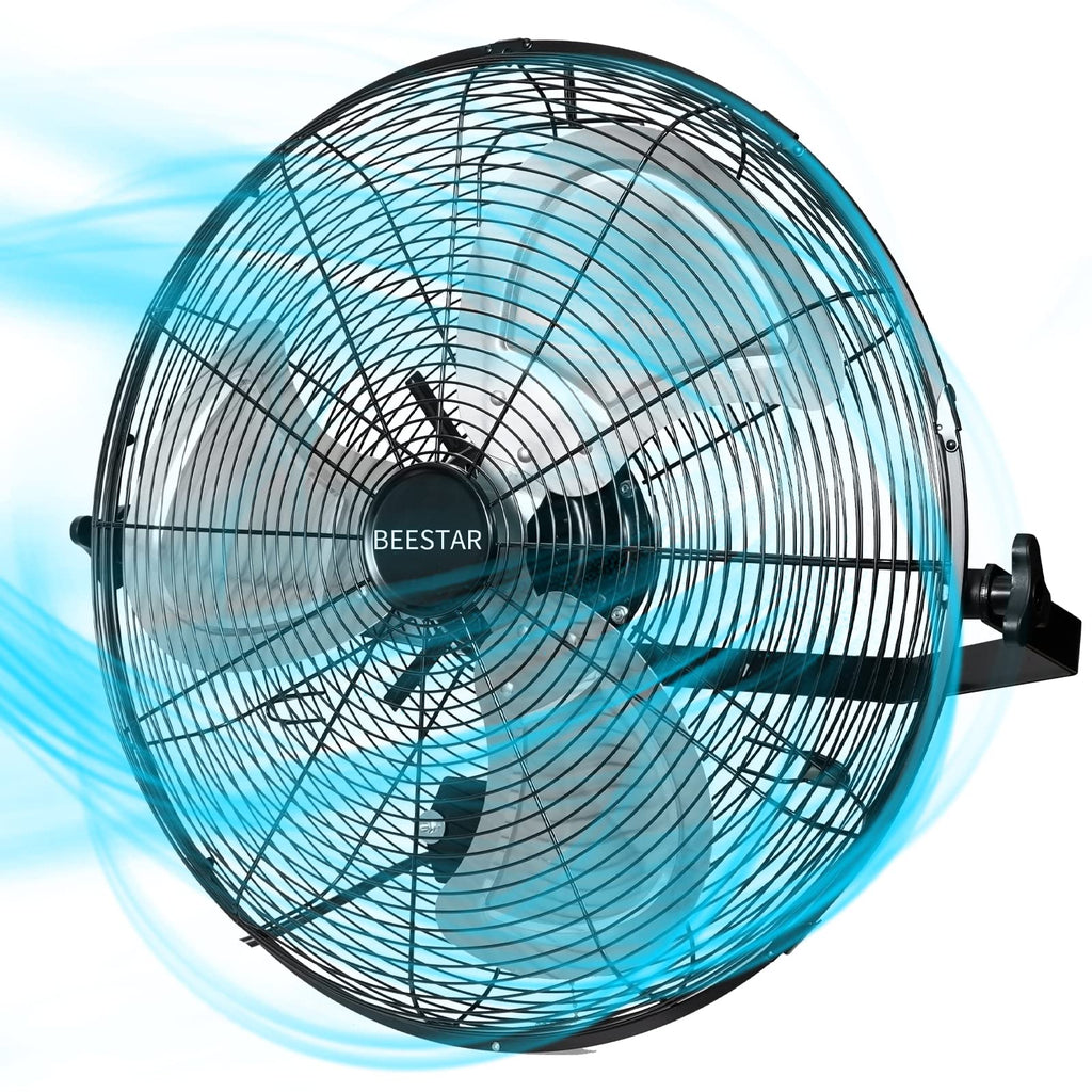 20 Inch High Velocity Metal Wall Mount Fan L2092