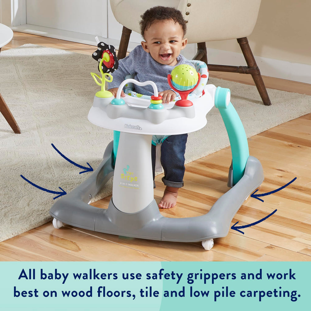 Foldable Adjustable Baby Walker with Wheels H6269